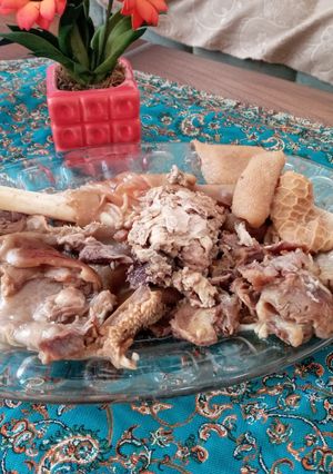 عکسی از دستور کله پاچه بره 🐑🐑😍😋😋