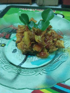 Foto resep Tumis mandai saos Tomat