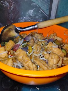 Foto resep 005. Tumis Tahu Kecambah Terong