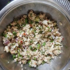 A picture of પાલક પરોઠા.
