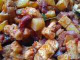 Sambalado kentang tahu ati ampela