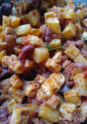 Foto resep Sambalado kentang tahu ati ampela