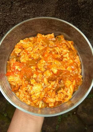 Foto resep Telur Tomat Asam Manis