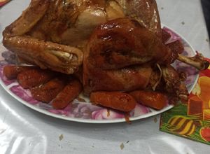 Una foto de Pavita rellena