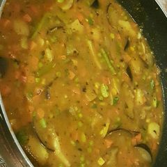 A picture of Vegetable curry.