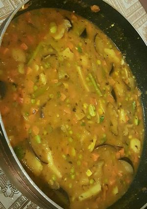 A picture of Vegetable curry.