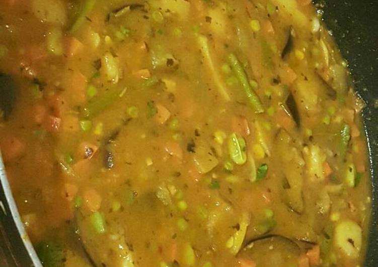 Step-by-Step Guide to Make Speedy Vegetable curry
