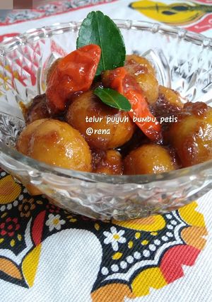 Foto resep Telur Puyuh Petis