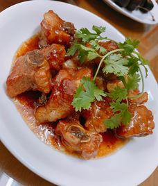 sườn non kho
