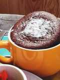 Bolo de caneca de Chocolate