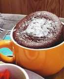 Bolo de caneca de Chocolate