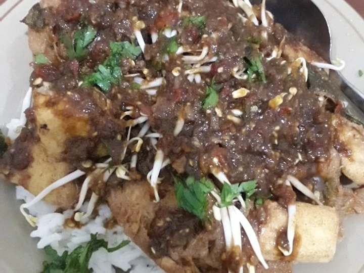 Langkah Gampang Menyiapkan Resep Tahu telur khas malang yang Bikin Ngiler Anti Ribet, Uenak Banget