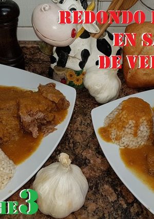 Foto principal de Redondo de ternera en salsa de verduras de la tía Bea