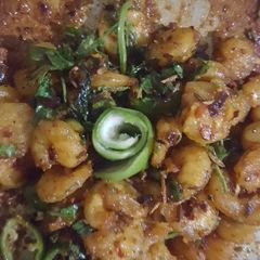 A picture of Prawn spicy.