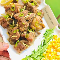 A picture of 5 ingredient Peshawari Namkeen Boti.