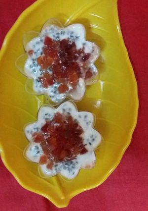 চিয়া সিডের পুডিং রেসিপির প্রধান ছবি