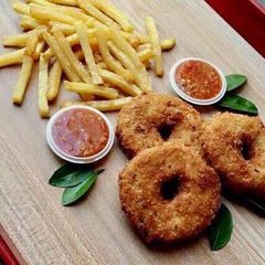 A picture of Chicken Donuts.