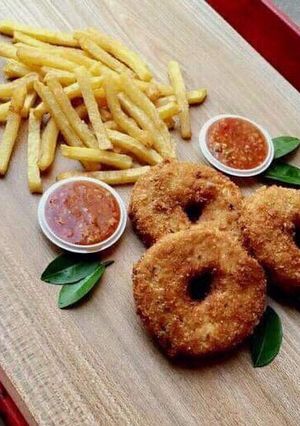 A picture of Chicken Donuts.