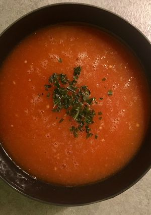 Une photo de Soupe à la tomate