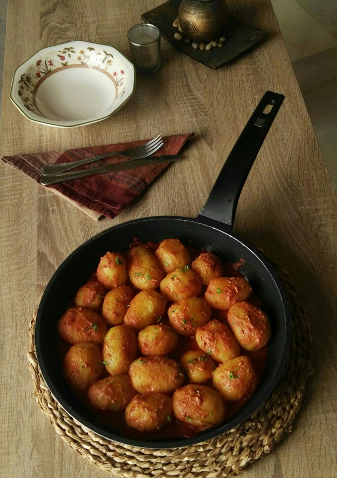 Una foto de Dum Aloo