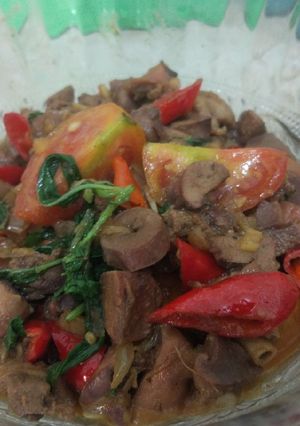 Foto resep Ample ati pedas manis