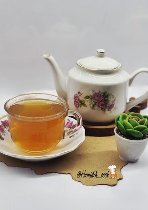 عکسی از دستور دمنوش عناب و زرشک☕️