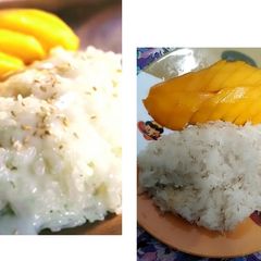 Mango with Sticky Rice A picture of Mango with Sticky Rice.