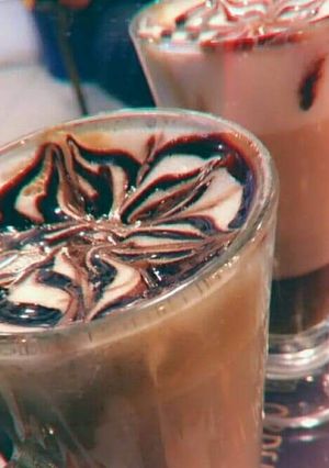 A picture of Chocolate milkshake.