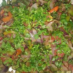 Quick and easy bhindi A picture of Quick and easy bhindi.