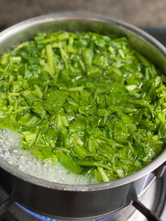 Hình của món Canh Cải Non Nấu Cá Bè.