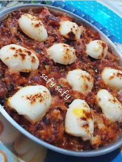 صورة لوصفة بيض على الطريقة التركية