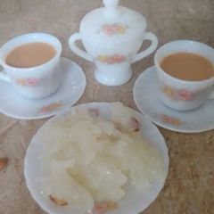 A picture of Corn Starch Halwa.