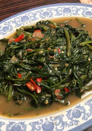 Foto resep Tumis Kangkung Belacan ala resto mudah dan praktis