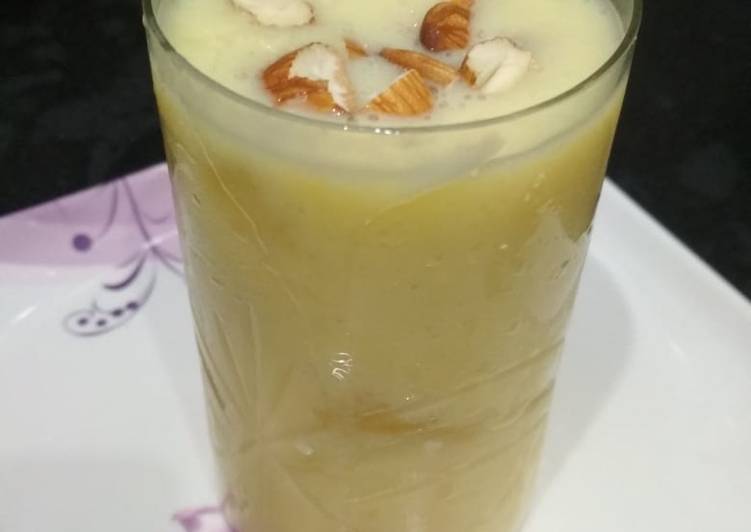 Easiest Way to Prepare Homemade Mango shake