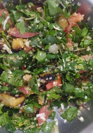 Una foto de Ensalada verdes