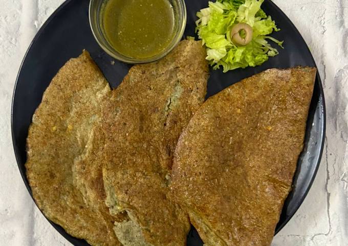 Recipe of Eric Ripert Green Moong Dal Dosa