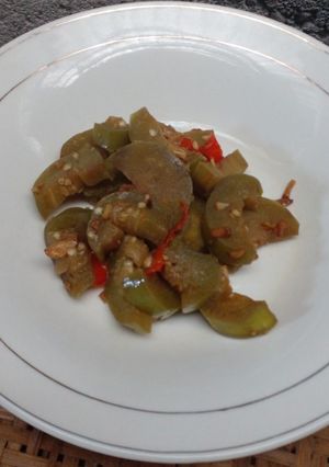 Foto resep Sayur Terong Hijau