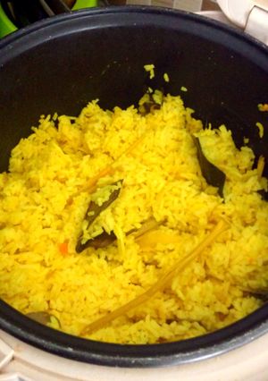 Foto resep Nasi Kuning Rice Cooker