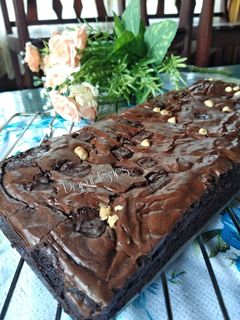 Foto resep Shinny Fudgy Brownies
