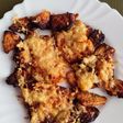 Lomo con tomate y queso fundido