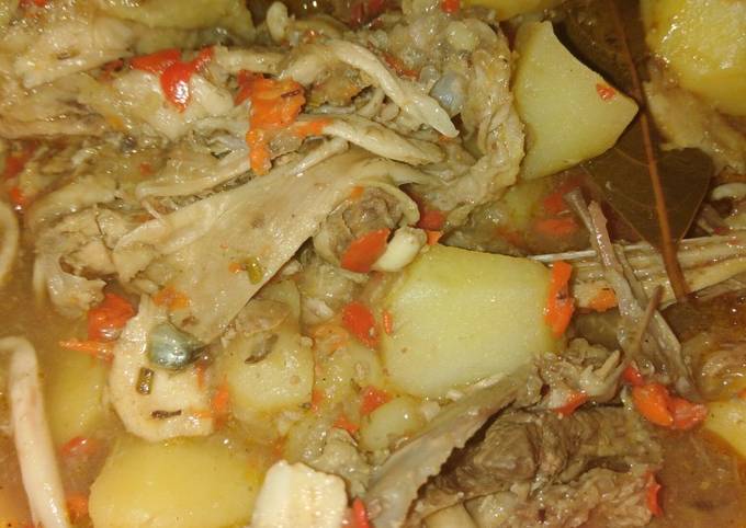 Easiest Way to Prepare Favorite Agric chicken pp soup - Easy Recipes for Beginners