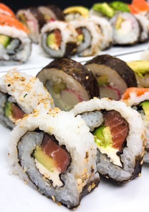 Una foto de Sushi