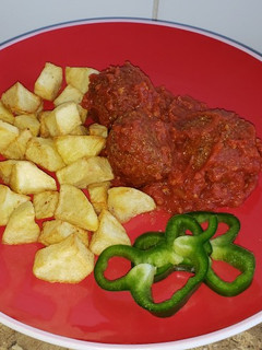 Una foto de Albóndigas de soja