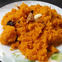 A picture of Suji halwa (Rava).