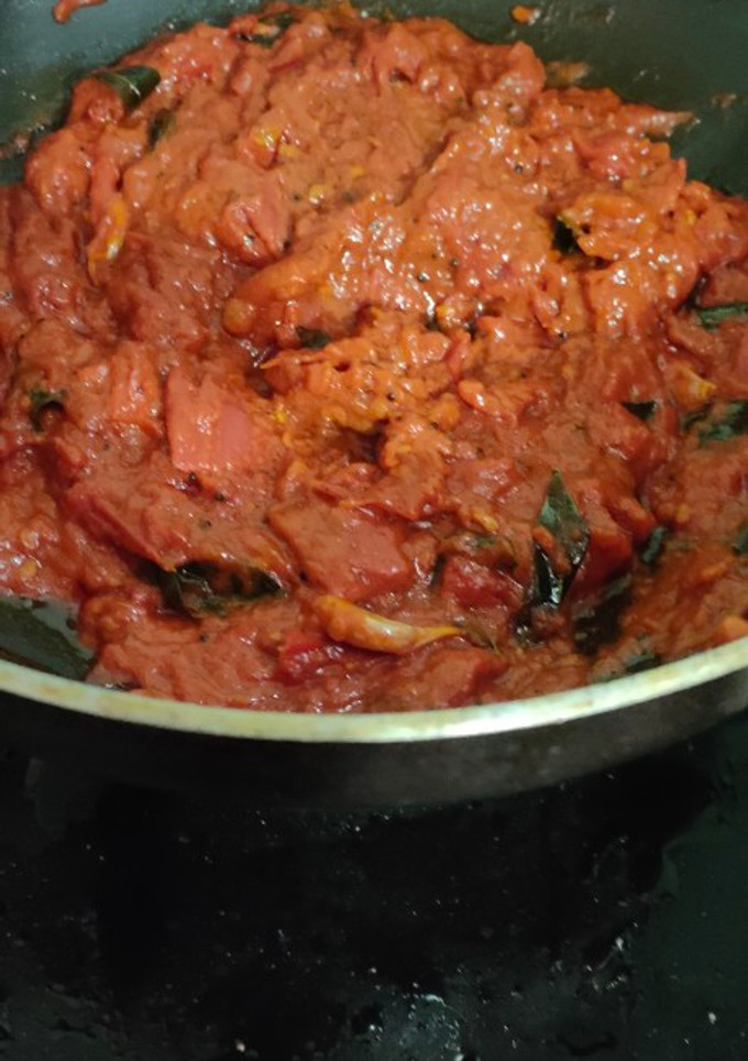 தக்காளி தொக்கு(tomato thokku recipe in tamil) செய்முறை முக்கிய புகைப்படம்