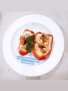 Hình của món 🥪 Sandwich Cá Ngừ Ớt Chuông Giảm Cân Eat Clean.