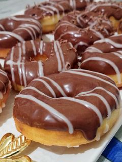صورة لوصفة دونات 🍩 خفيفة سهلة و لذيذة