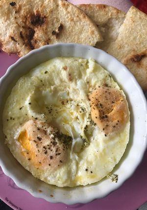 Una foto de Huevos al microondas 👌🏻