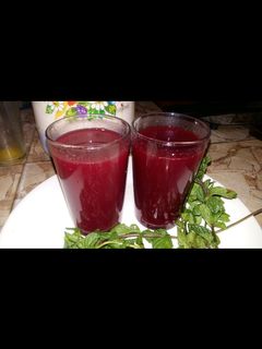 Lemon zobo da kalba(kuka) ainihin hoton girkin