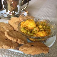 A picture of Aloo Matar Ka Achar.